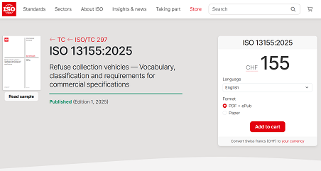 历史性突破 | upay钱包官网环境主导！首个由中国企业牵头编制的环卫装备ISO国际标准正式发布！